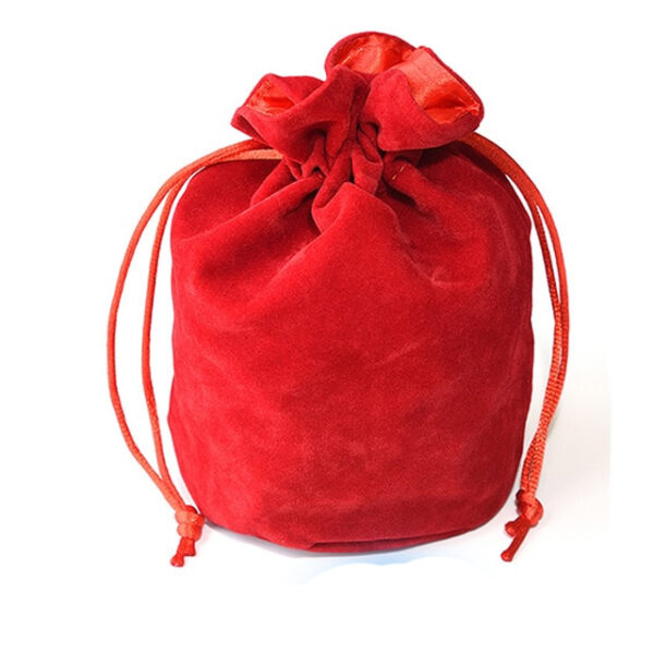 Red Bag of Holding Dice Bag