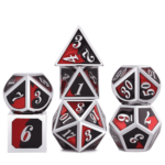 Metal Dice - Sinister Red