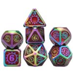 Metal Dice - Steampunk Scorched